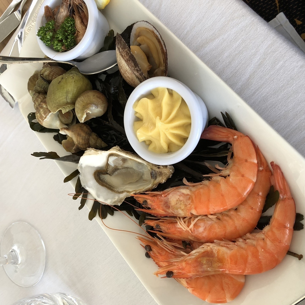 Assortiment de fruits de mer